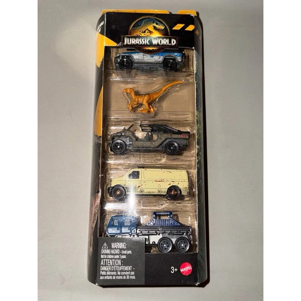 Jurassic World Rebirth: Rapid Getaway Unit 5-Pack by Mattel